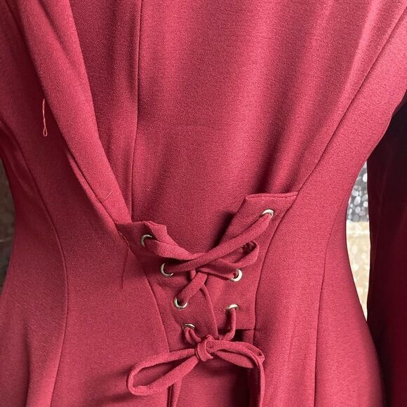 ZEAGOO Women’s Red ( Maroon) Dress, Size XXL New With Tags - Picture 5 of 12